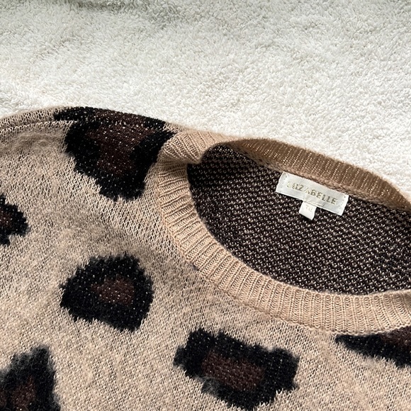 Leopard Brushed Jumper - Picture 3 of 8